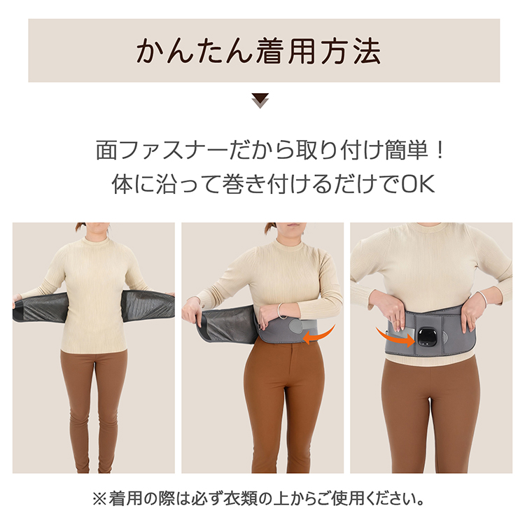 Hill Stone（ヒルストーン） 温感サポーター 電熱 腰 サポーター