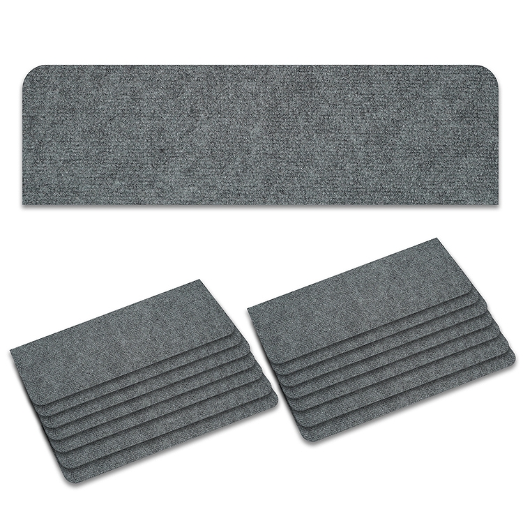 階段マット 階段滑り止めマット 15枚セット 70cm×22cm 防音 厚手 防寒