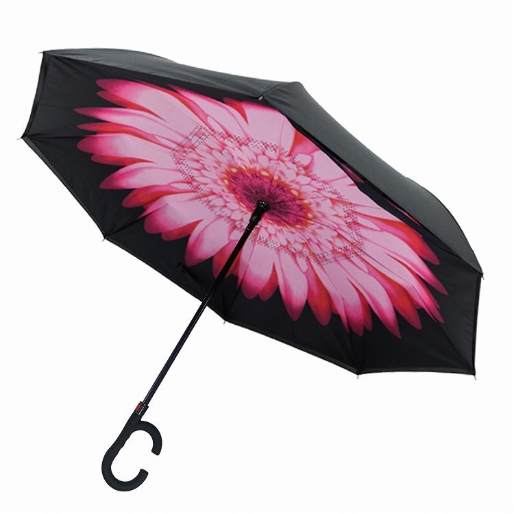 傘 逆さ傘 ワンタッチ レディース 遮光 自動開き 長傘 UV 日傘 遮光 メンズ 遮熱 晴雨 さかさま傘 兼用 梅雨 母の日 逆さになる傘 紫外線  プレゼント 雨 ny412 財布、帽子、ファッション小物
