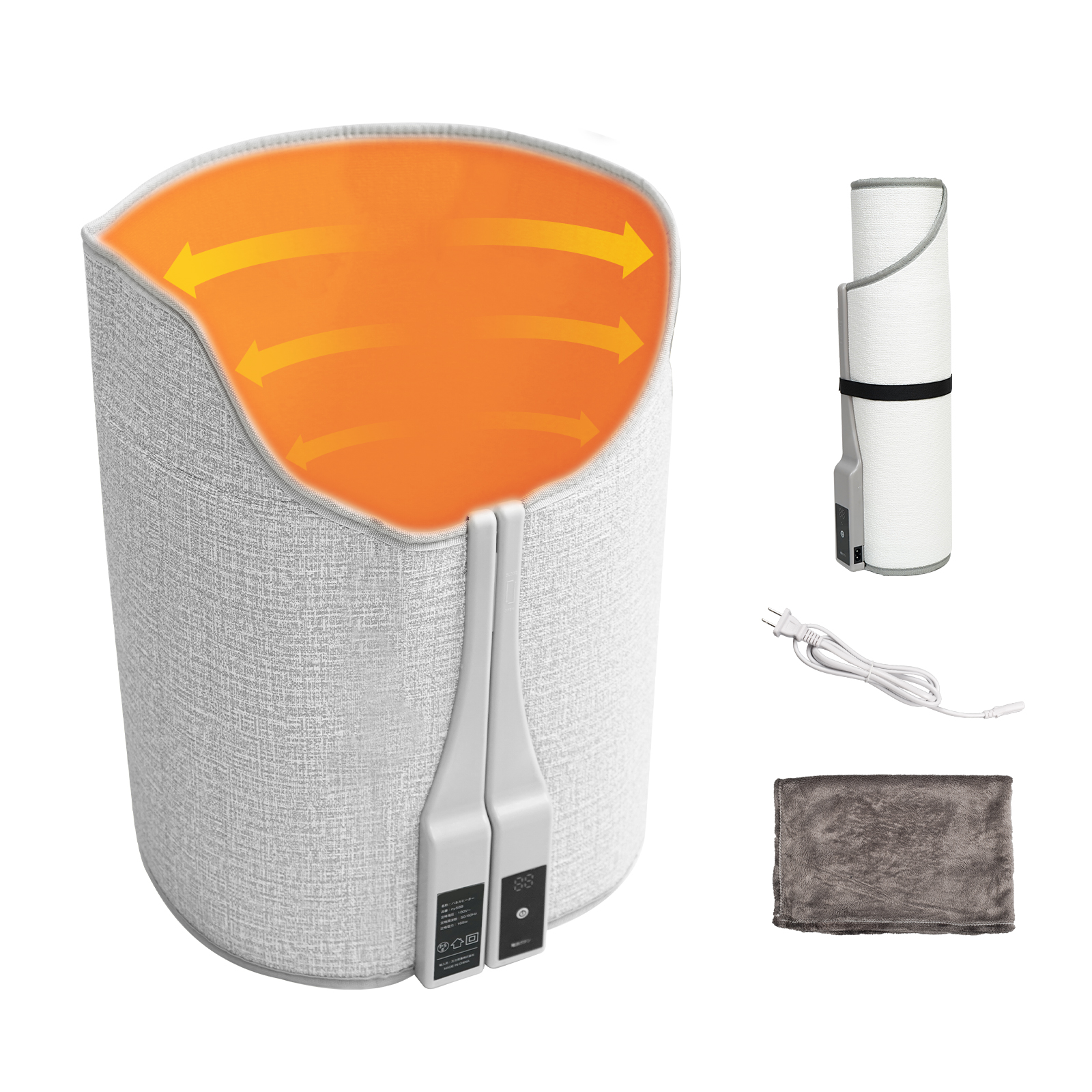 Hill Stone（ヒルストーン） パネルヒーター 足元ヒーター 360 発熱