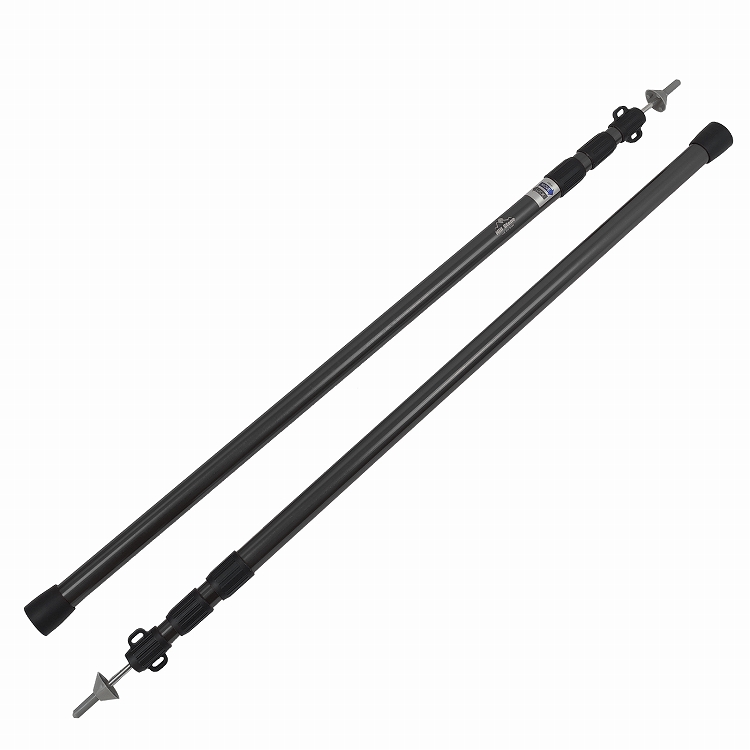 値下げしました！焚き火可のタープと伸縮ポール2本 くく