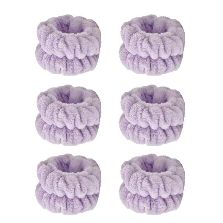 吸水リストバンド 洗顔 6個入 リストバンド アームバンド 手首バンド