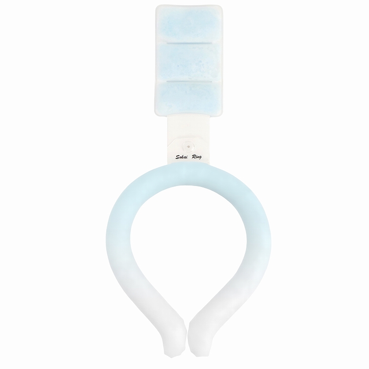 爽快リング ネッククーラー クールリング ネックパッド付き 2025 首