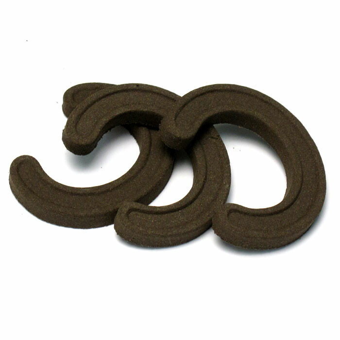 香炭 沈香 薫香炭 直径44mm 馬蹄型 小20枚入 0872 くんこうたん 玉初堂