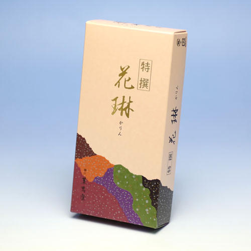 【美品未使用品】琴 花林角巻 線香 お香 特撰花琳 小バラ 017 薫寿堂 かりん 日本製 : 明りと