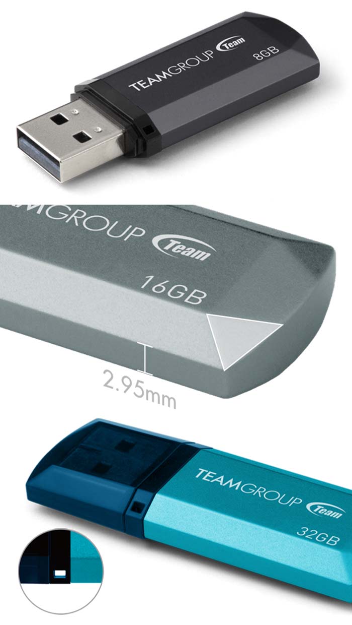 プレゼント チーム Team USB2.0メモリー 32GB TC15332GL01 キャップ型 USBフラッシュドライブ USB  ペンドライブディスク 1年保証usb memory