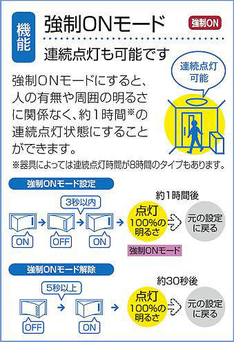 大光電機 DDL-5394AW 人感センサー付ダウンライト (φ100・白熱灯60W