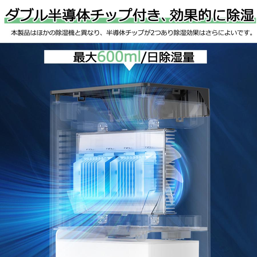 除湿機 空気清浄機 日本語の説明書 衣類乾燥 除湿器 1.2L 大容量 自動