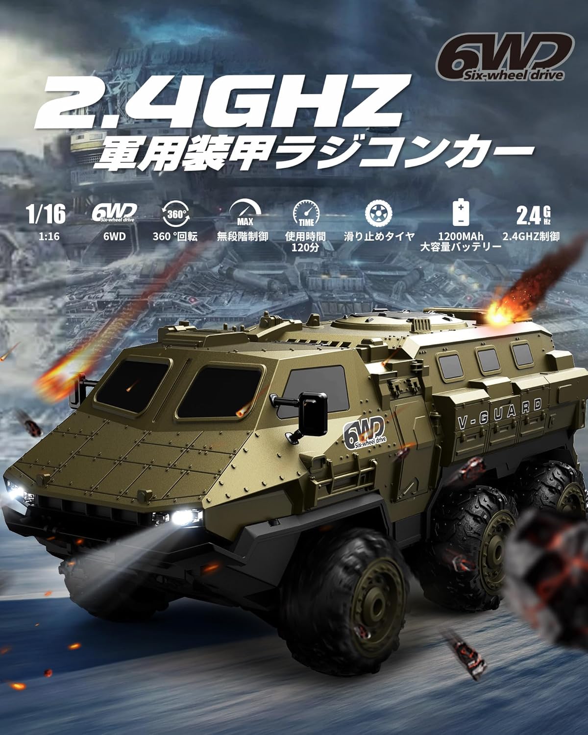 【迫力満点❕迷彩模様】最強大型戦車ラジコン sddefault.jpg