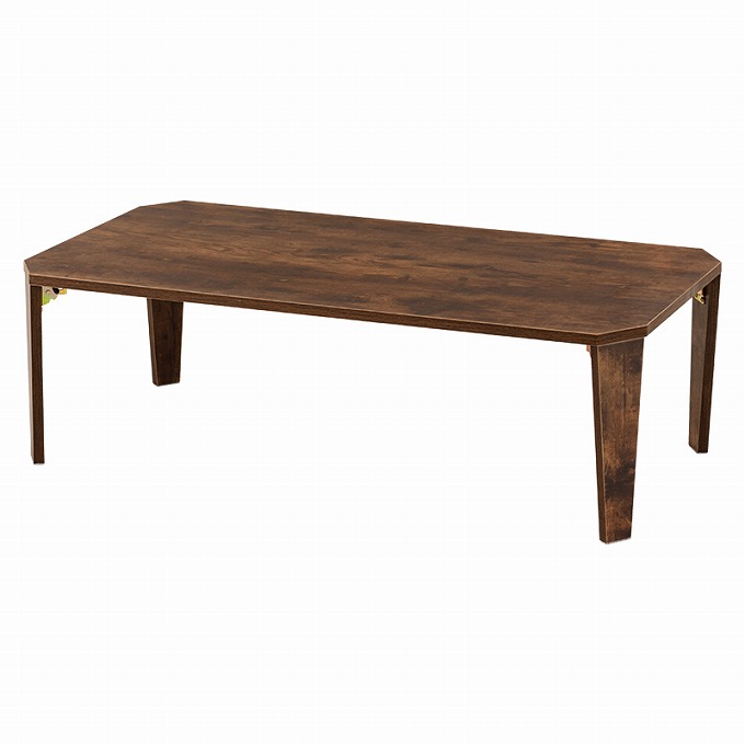 ローテーブル おしゃれ 折りたたみ テーブル 105×55cm 北欧 木製 古木