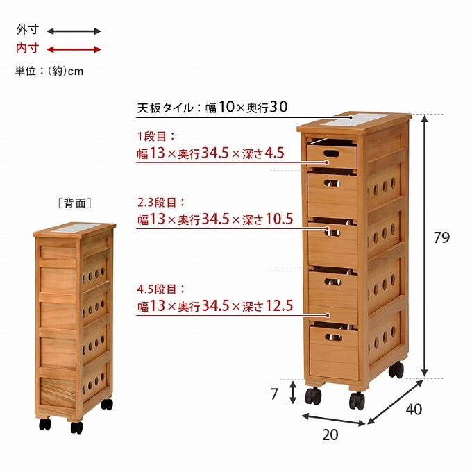 についての C 隙間 すきま 便利 スリムストッカー ストランティ ラック