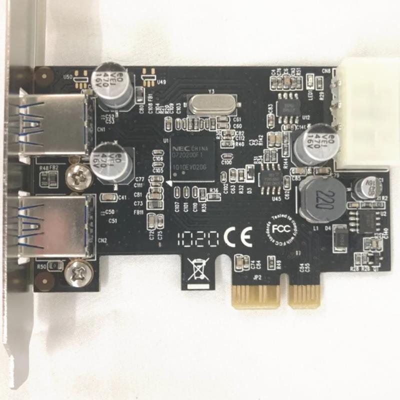 ジャンク USB3.0 拡張ボード 2ポート PCI-EX｜akiba-e-connect｜04