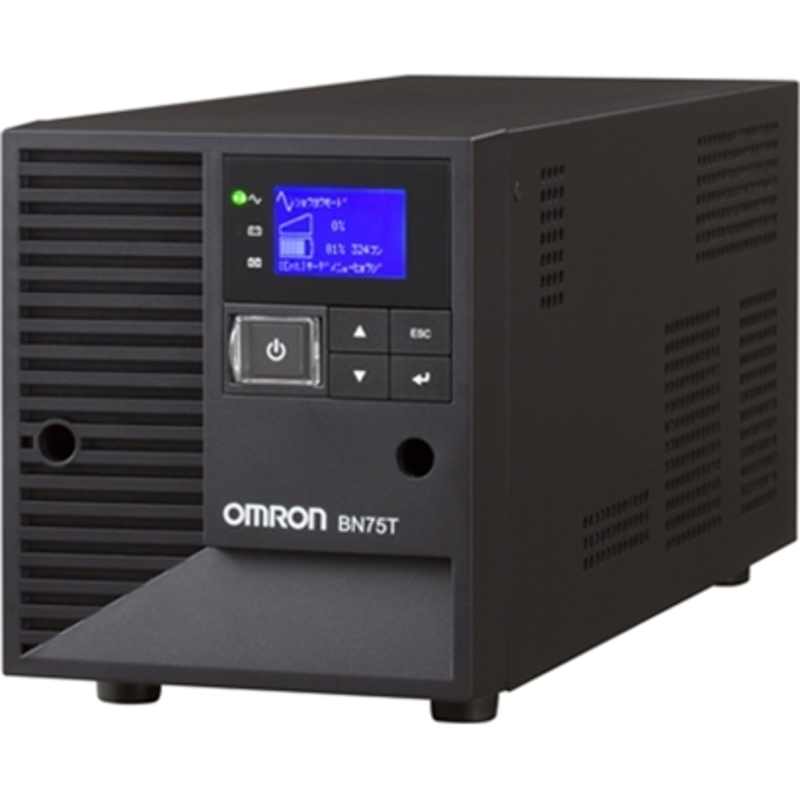 オムロン BN75T 無停電電源装置 ラインインタラクティブ/750VA/680W/据置型｜akiba-e-connect