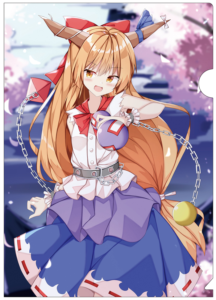 メール便選択可】東方クリアファイル 伊吹萃香5 【AbsoluteZero