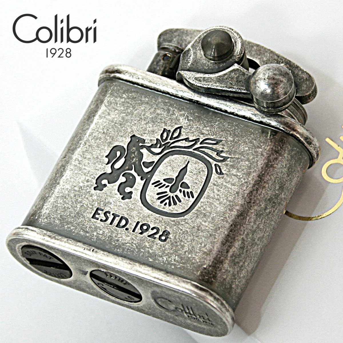 Colibri コリブリ ニッケルバレル フリントオイルライター 308-0052 メール便専用