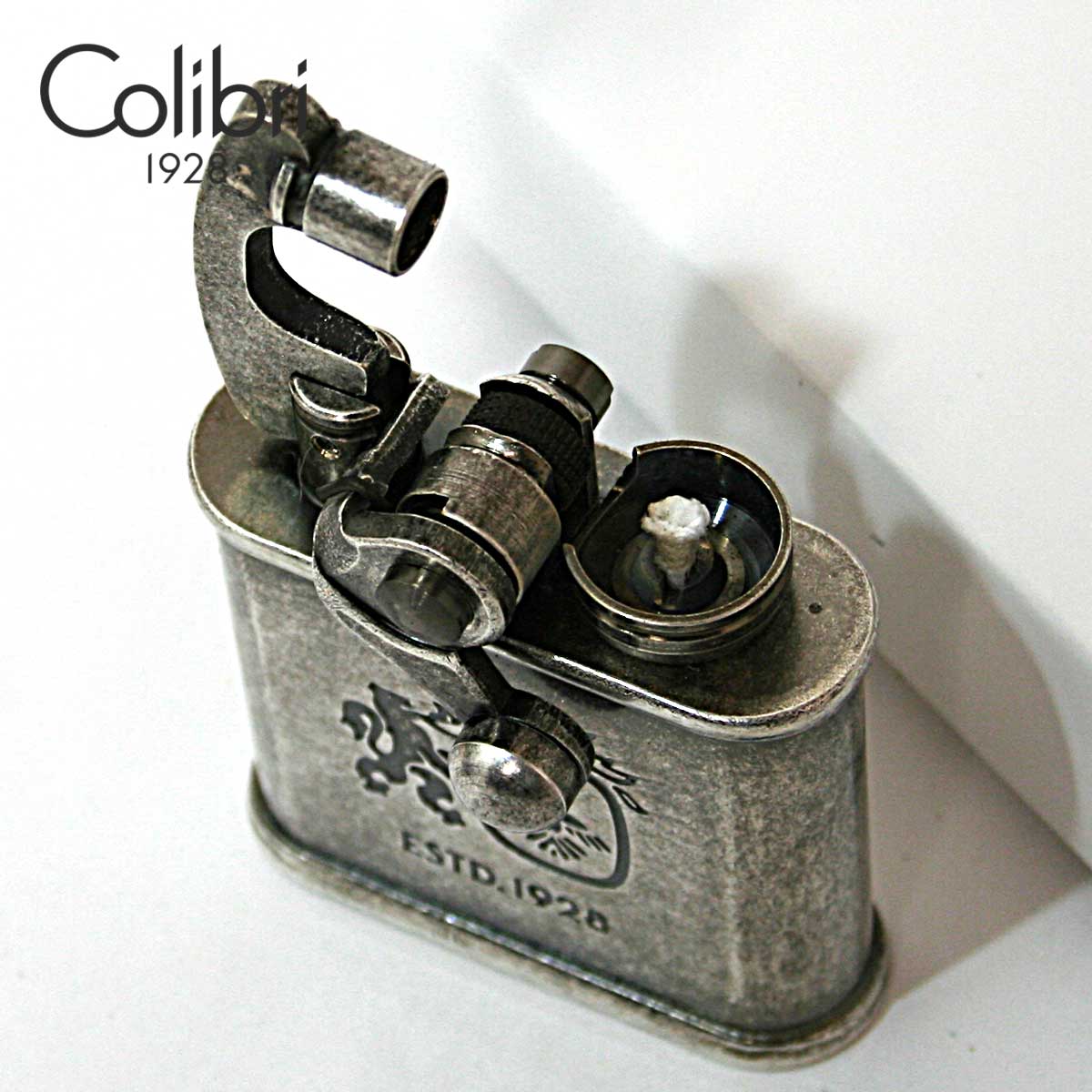 Colibri コリブリ ニッケルバレル フリントオイルライター 308-0062