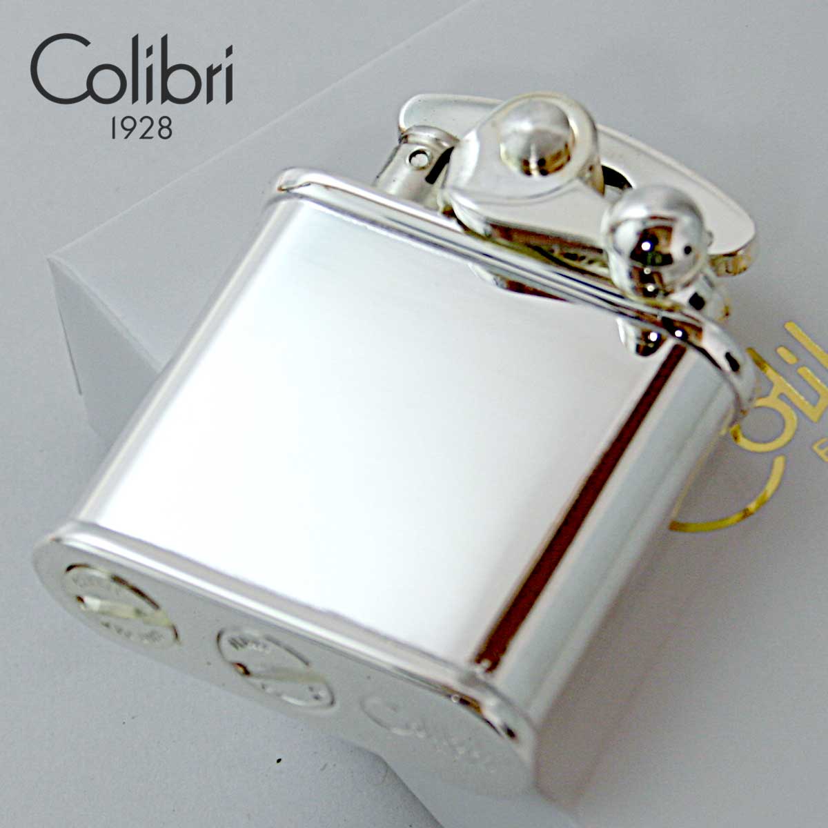 Colibri コリブリ シルバーミガキ フリントオイルライター 308-0050 メール便専用