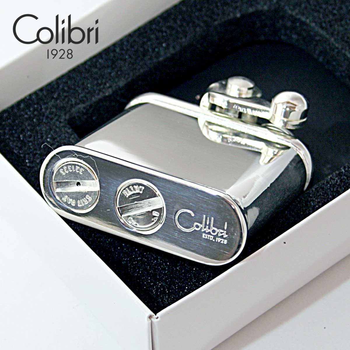 Colibri フラスコとライターセット Colibri フラスコとライターセット