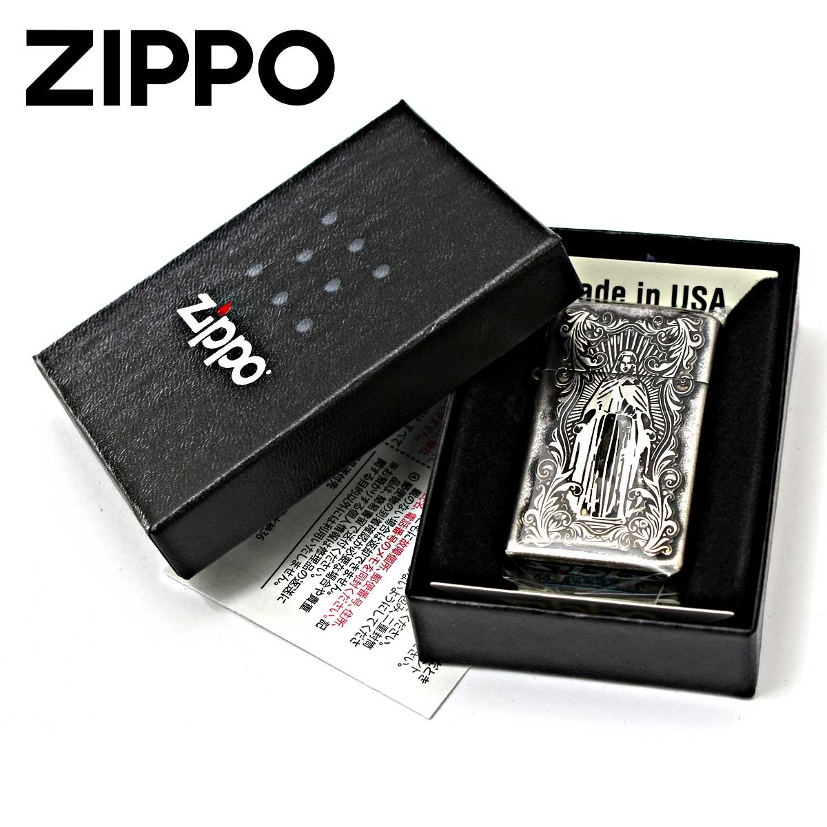 　シエッポ ZIPPO（ジッポー） ジッポライター アラベスク マリア スリム ディープ