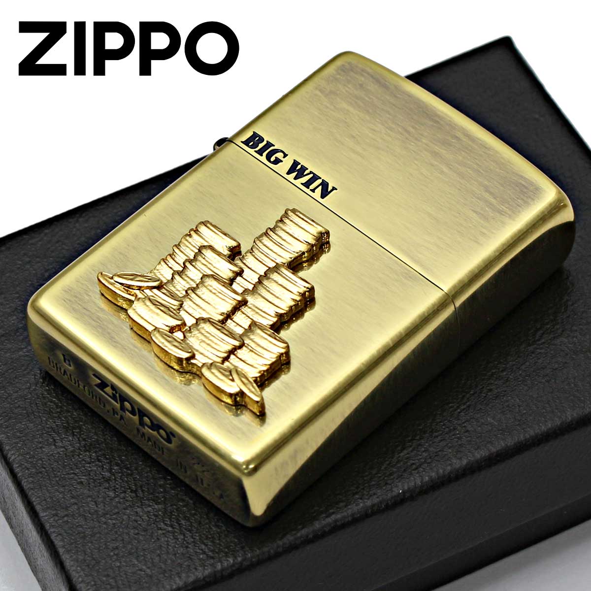 ZIPPO（ジッポー） ジッポライター ビッグウィン 大勝利 コインの山 