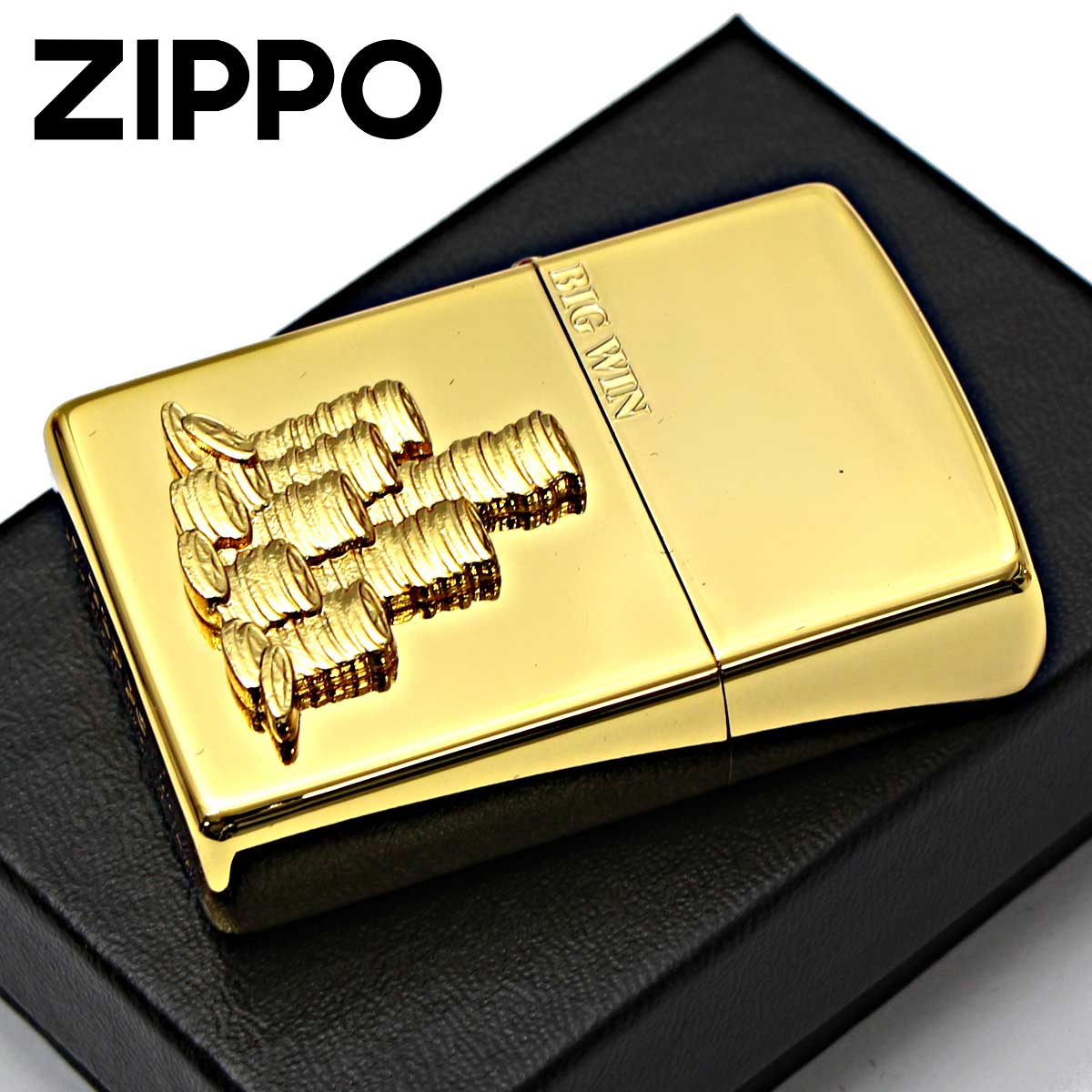 ZIPPO（ジッポー） ジッポライター ビッグウィン 大勝利 コインの山 