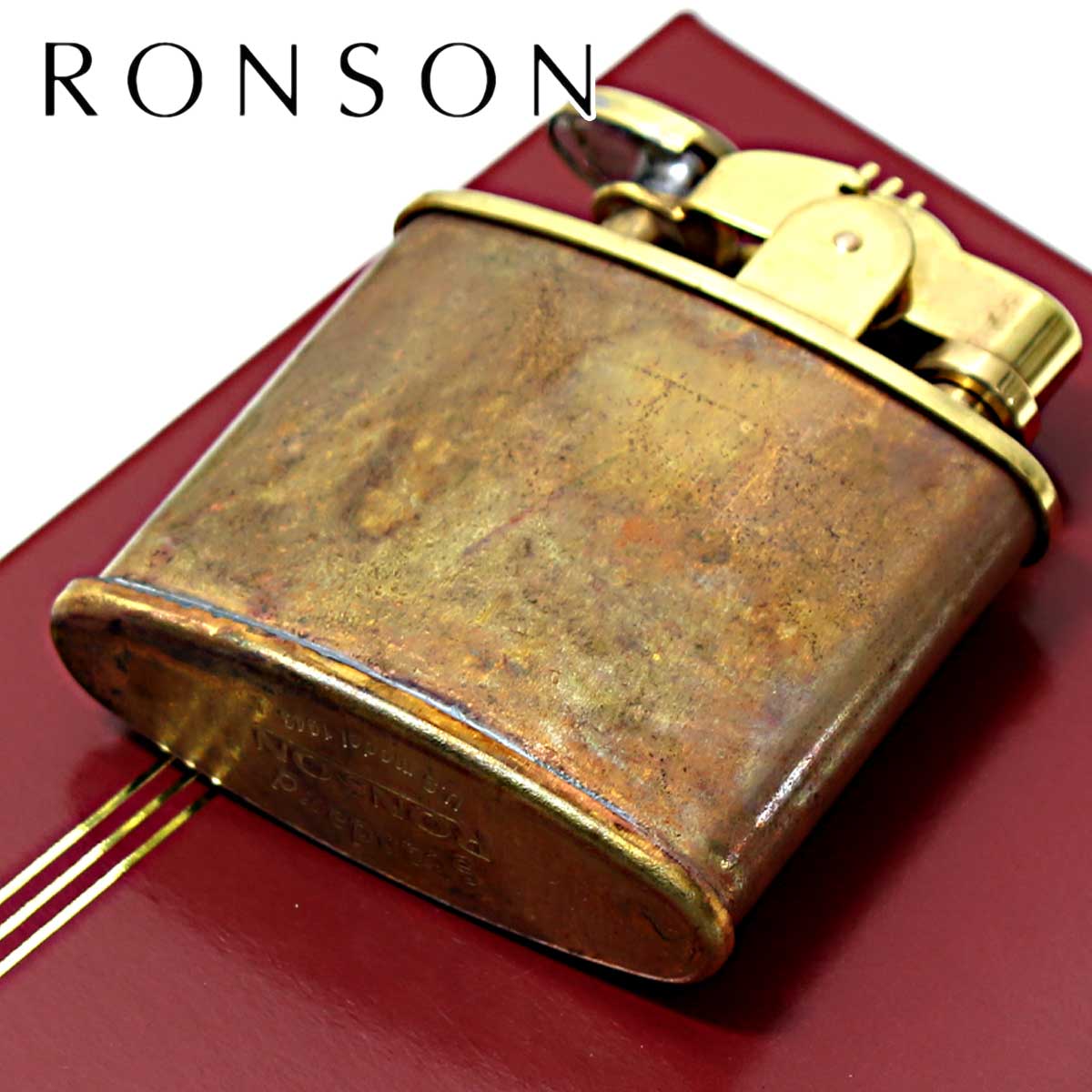RONSON ロンソン スタンダード ワイルドブラス フリントオイルライター