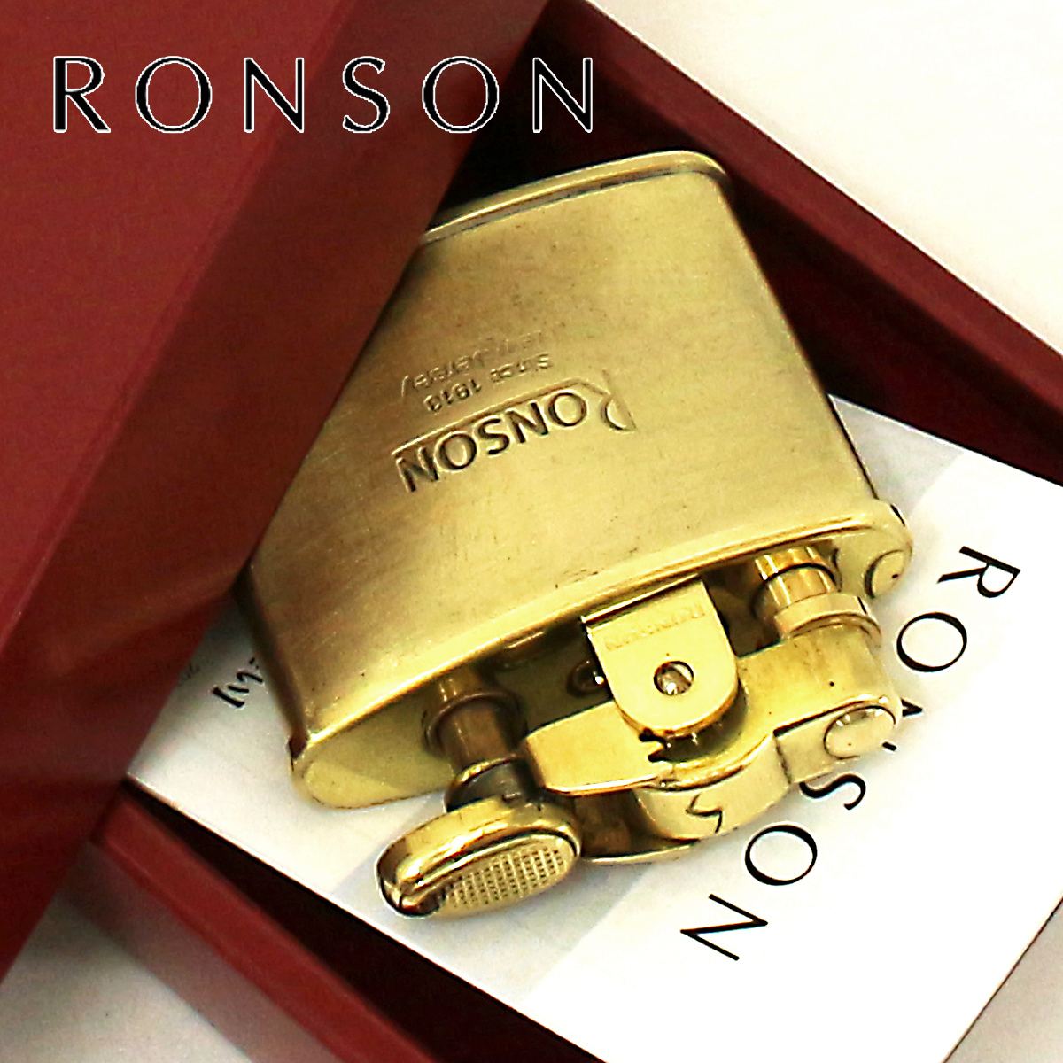 RONSON ロンソン スタンダード ブラスサテン フリントオイル