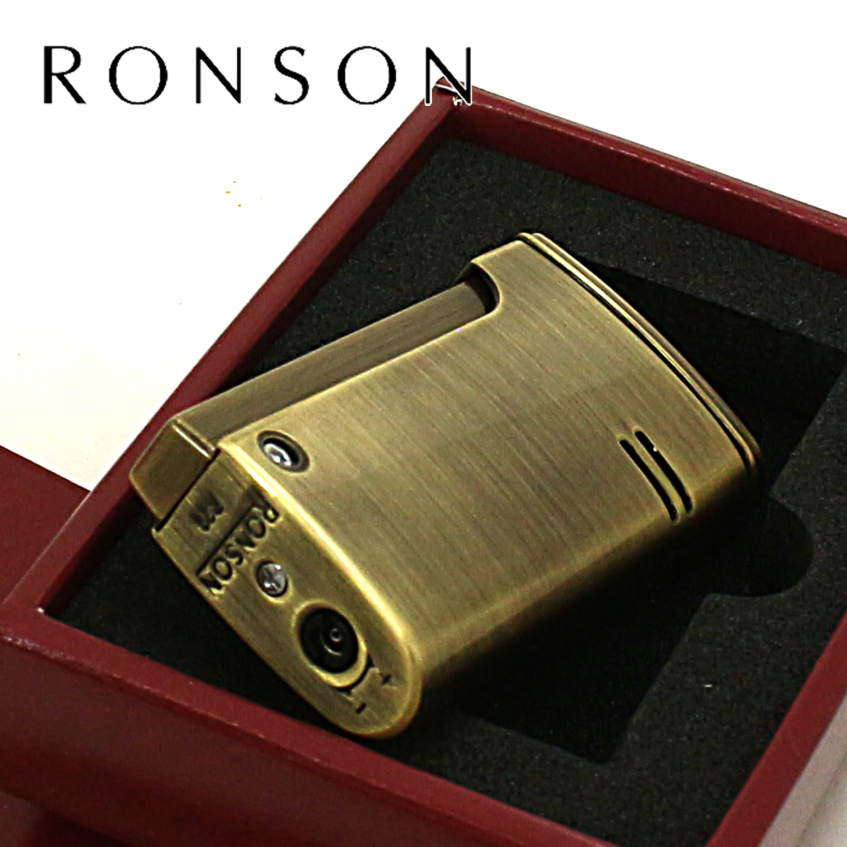 フラミナーレ／ロンソン ライター RONSON】ロンソン:R01-0026 BANJO/ブラスサテン