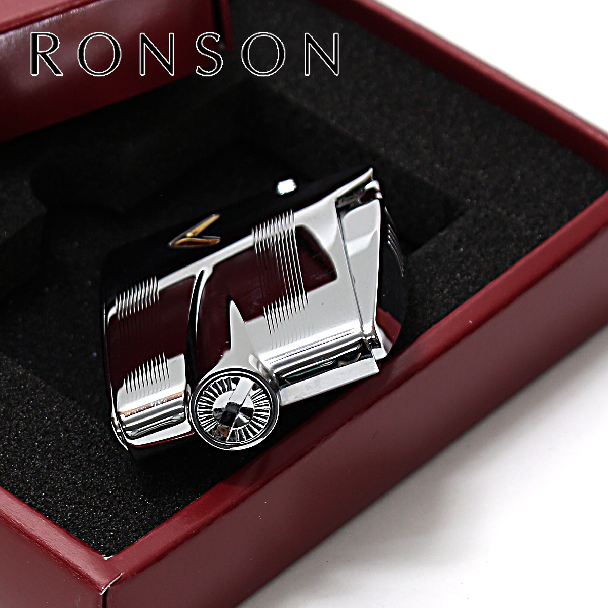 RONSON ロンソン ヴァラフレーム ミニ クロームエンジンタン フリント