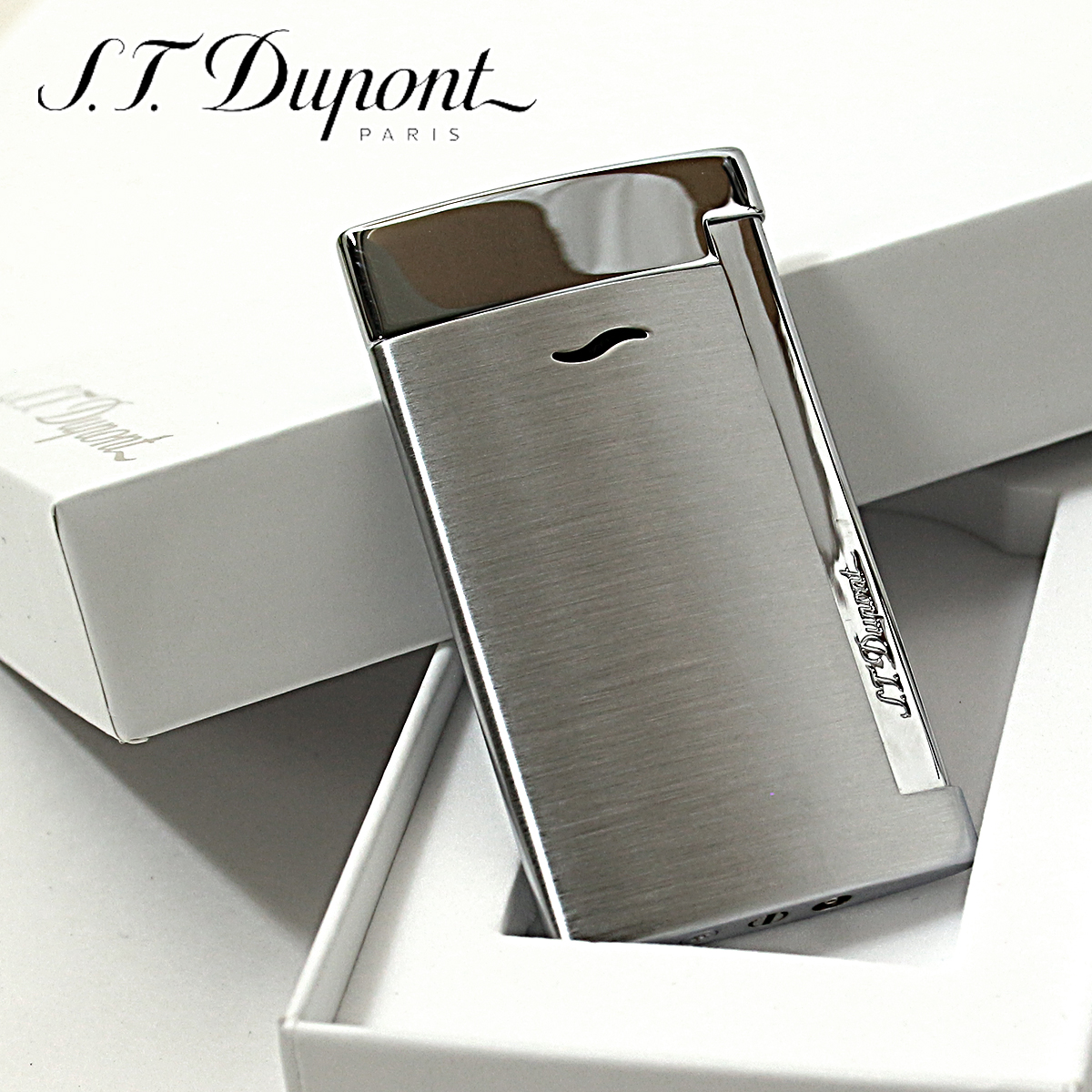 S.T.DUPONT S.T Dupont エス・テー・デュポン スリム7 ブラッシュド 