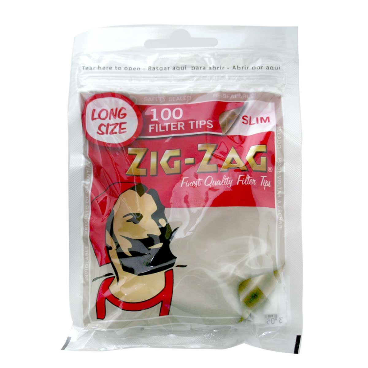 Zig-Zag �W�O�U�O �t�B���^�[ �X���������O�t�B���^�[ 6×20mm 100�� #78539 ���[���֐�p