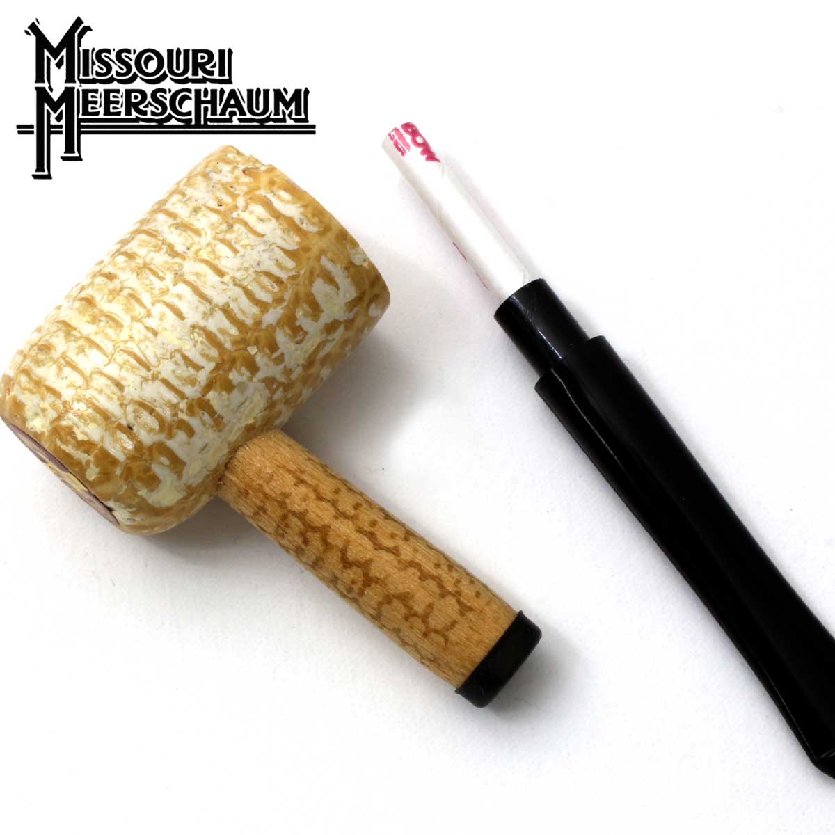 ももちゃんがのんだコーンハイ Missouri Meerschaum ミズーリメシャム パイプ コーンパイプ 直 #48940