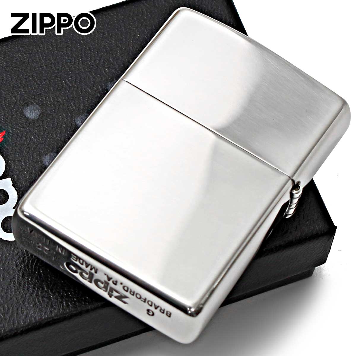 ZIPPO（ジッポー） ジッポライター クロス 十字架 メタル 純銀メタル