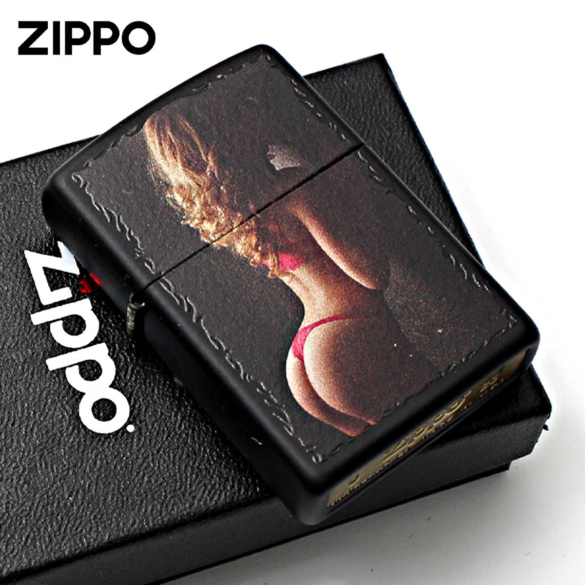 ZIPPO Zippo ジッポライター セクシー ガール レッド