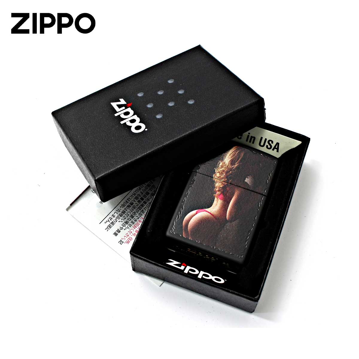 セクシー・レディ　ZIPPOライター Zippo ジッポー セクシー ガール スカル レディ SEXY GIRL Skull