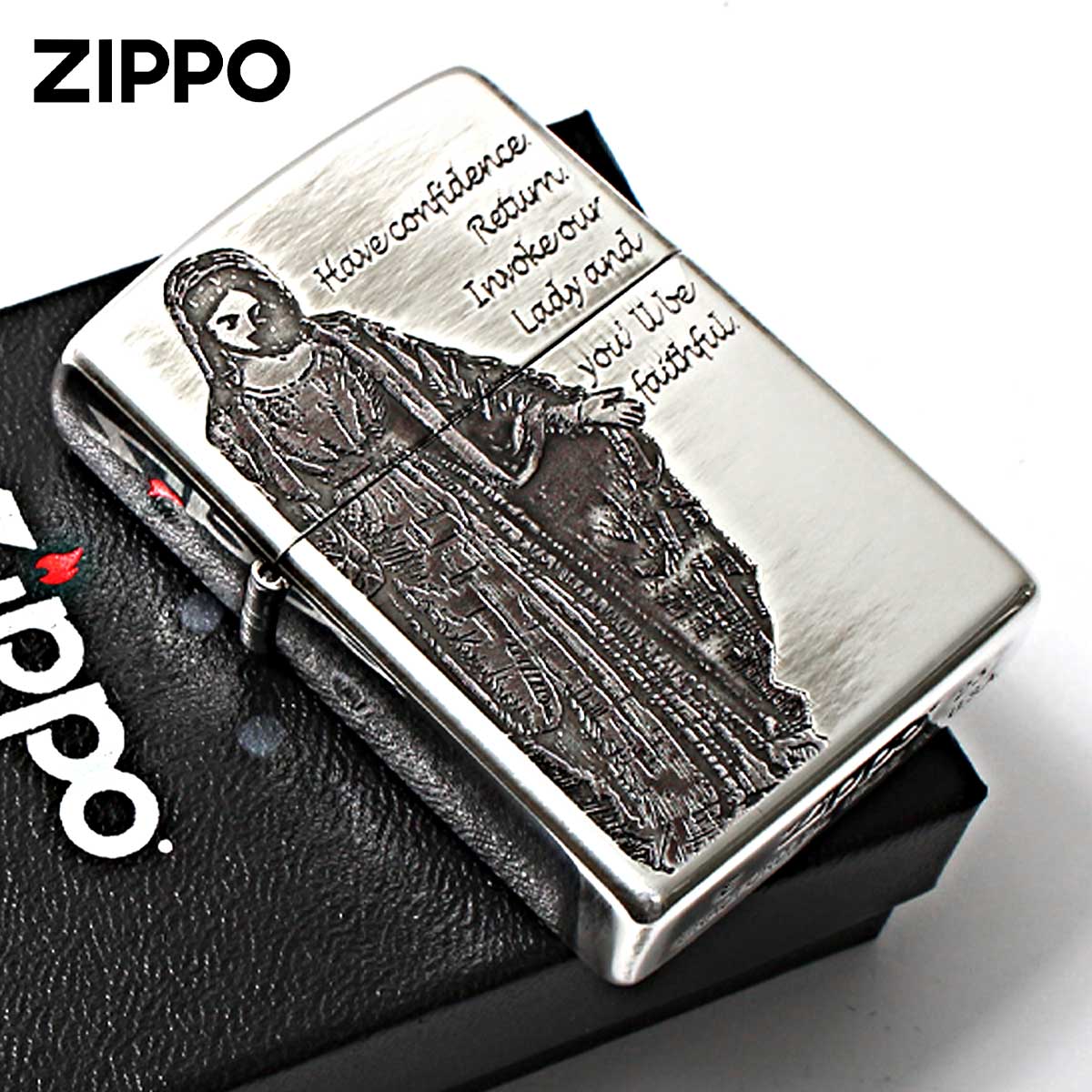 ZIPPO Zippo ジッポライター 聖母 マリア 聖書 Virgin Mary JM ZIPPO Zippo ジッポライター 聖母 マリア 聖書 Virgin Mary JM