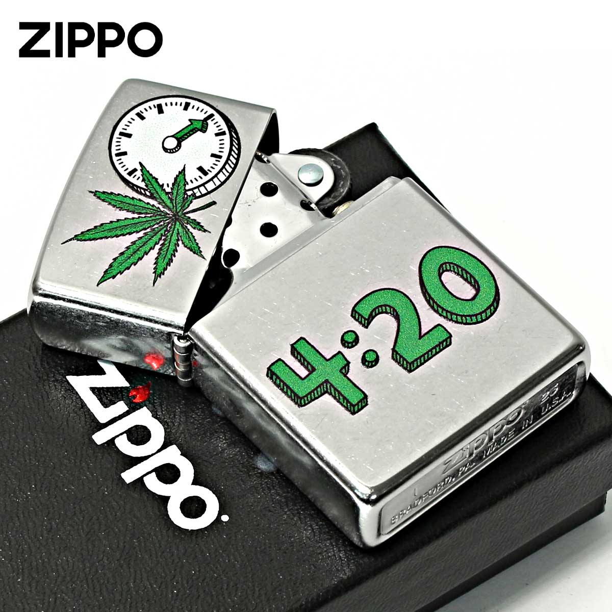 ZIPPO（ジッポー） ジッポライター マリファナ Marijuana Leaf Series 