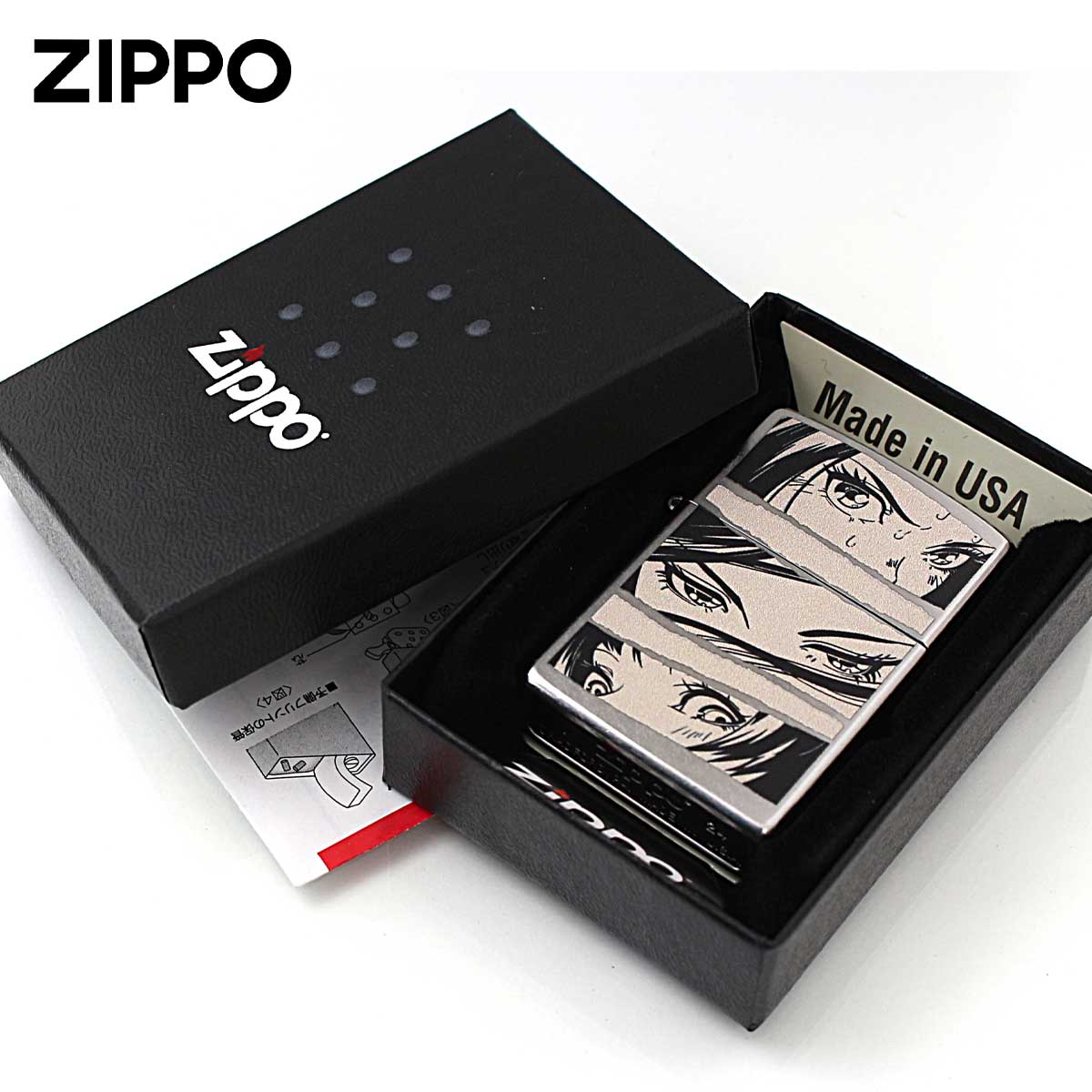 ZIPPO Zippo ジッポライター セクシー 瞳 女性 アメリカ加工