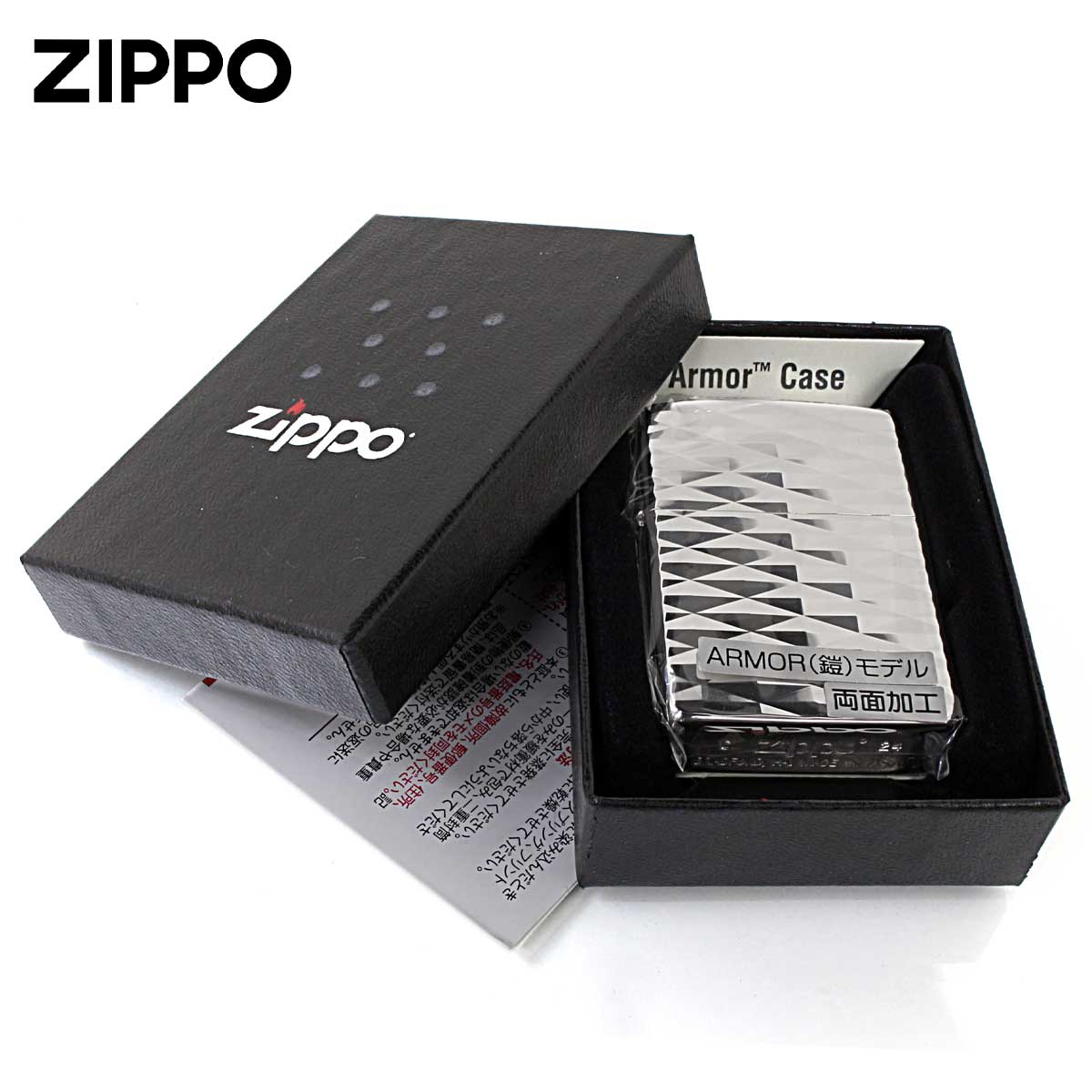 ZIPPO（ジッポー） ジッポライター ARMOR ＃162 アーマー ダイヤカット 