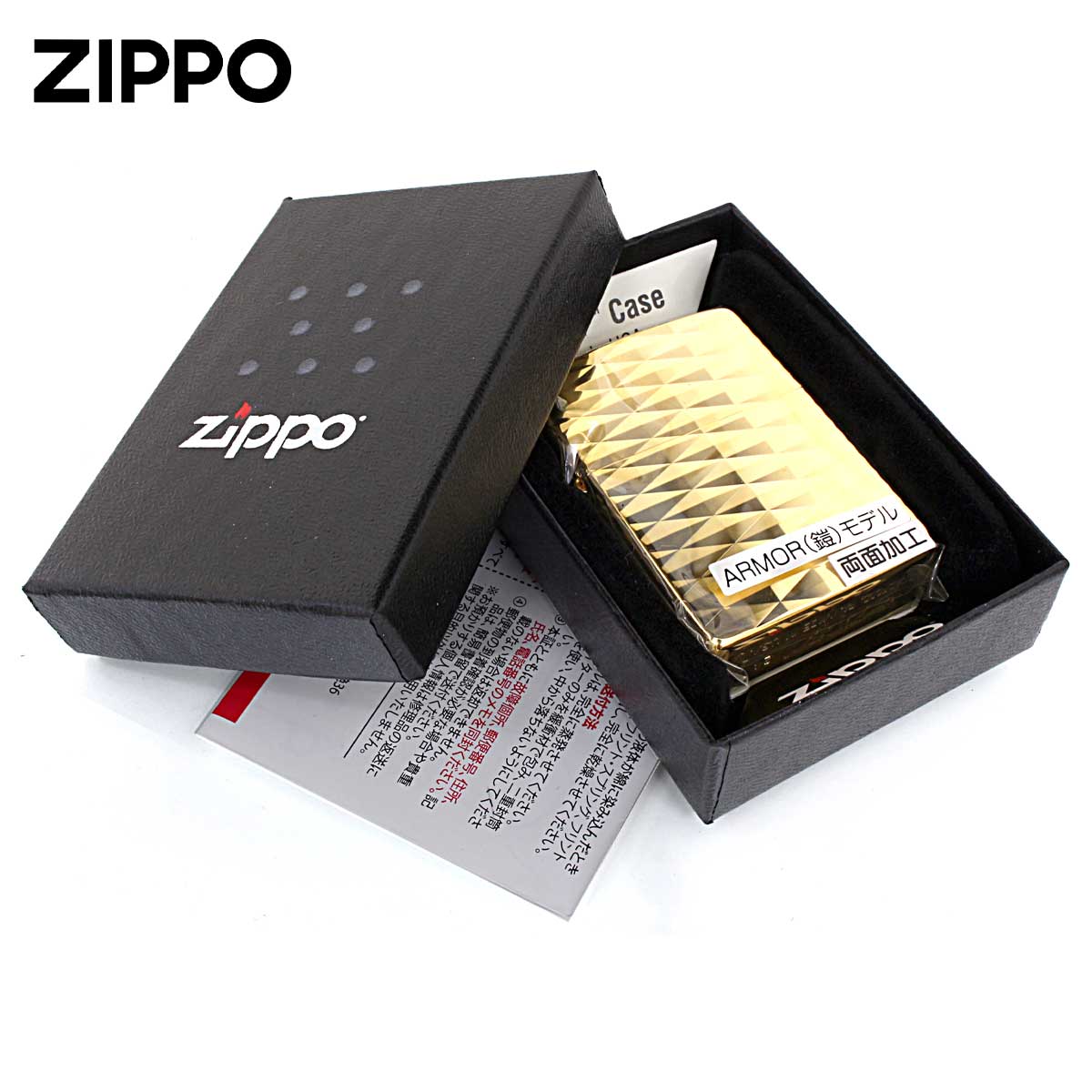ZIPPO（ジッポー） ジッポライター ARMOR ＃162 アーマー ダイヤカット 