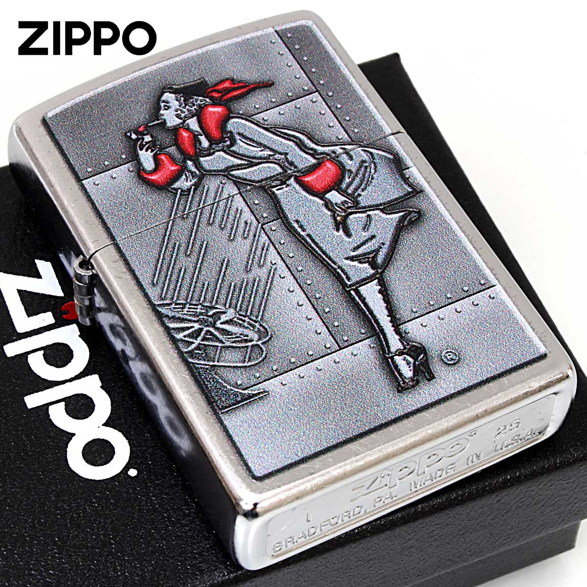 ZIPPO（ジッポー） ジッポライター Windy Wind ウインディ 風の中