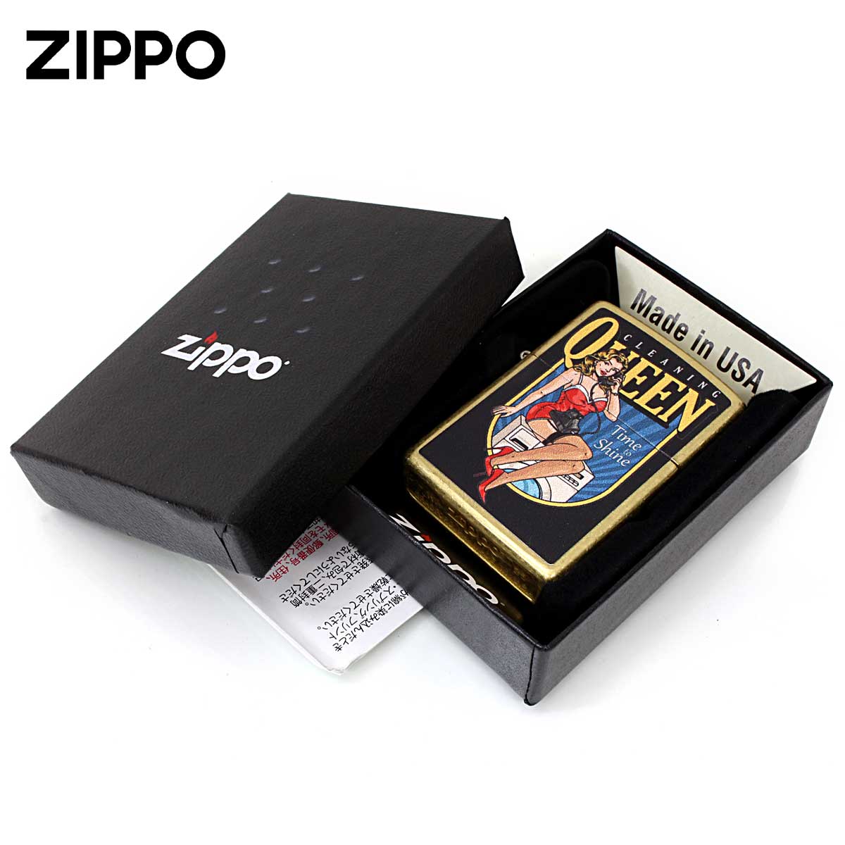 ZIPPO（ジッポー） ジッポライター CLEANING QUEEN Pin Up Girl