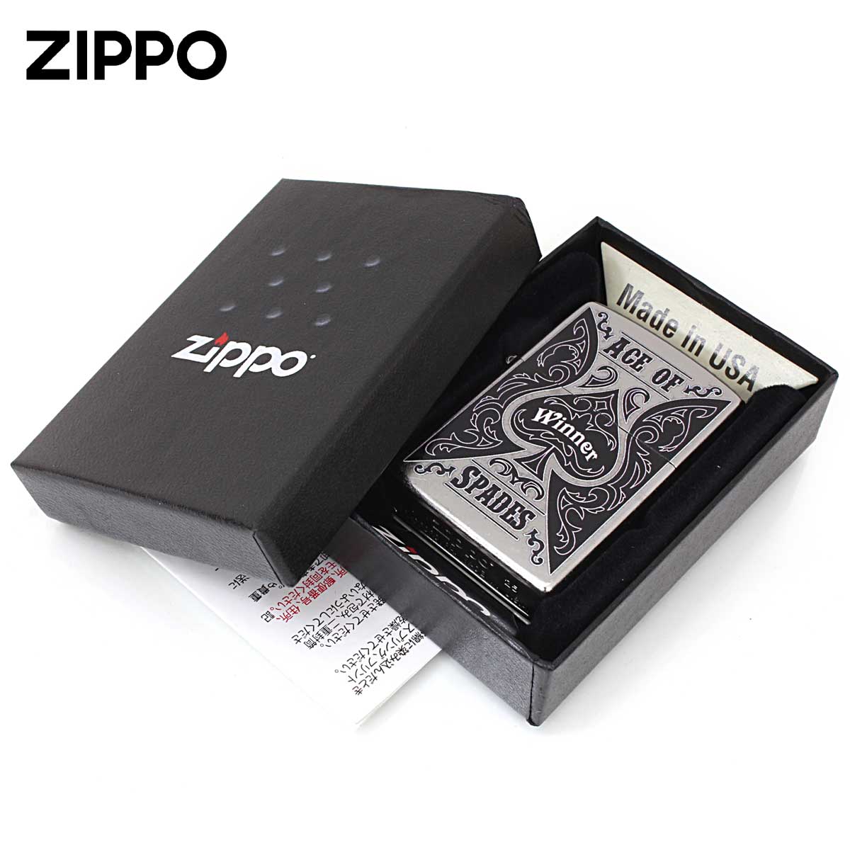 ZIPPO（ジッポー） ジッポライター ACE OF SPADES エース スペード