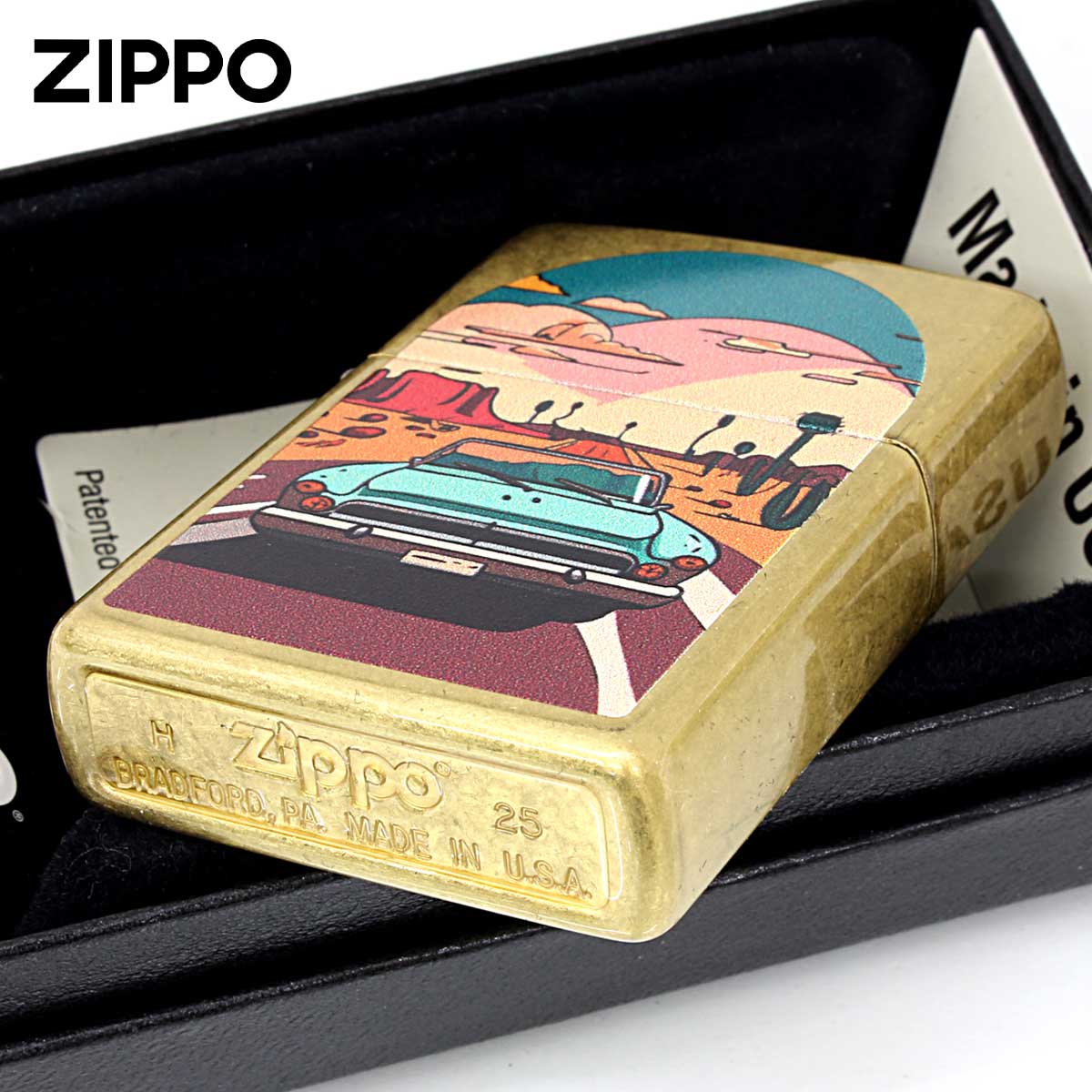 ZIPPO（ジッポー） ジッポライター DESERT CAR 砂漠を走行する車 