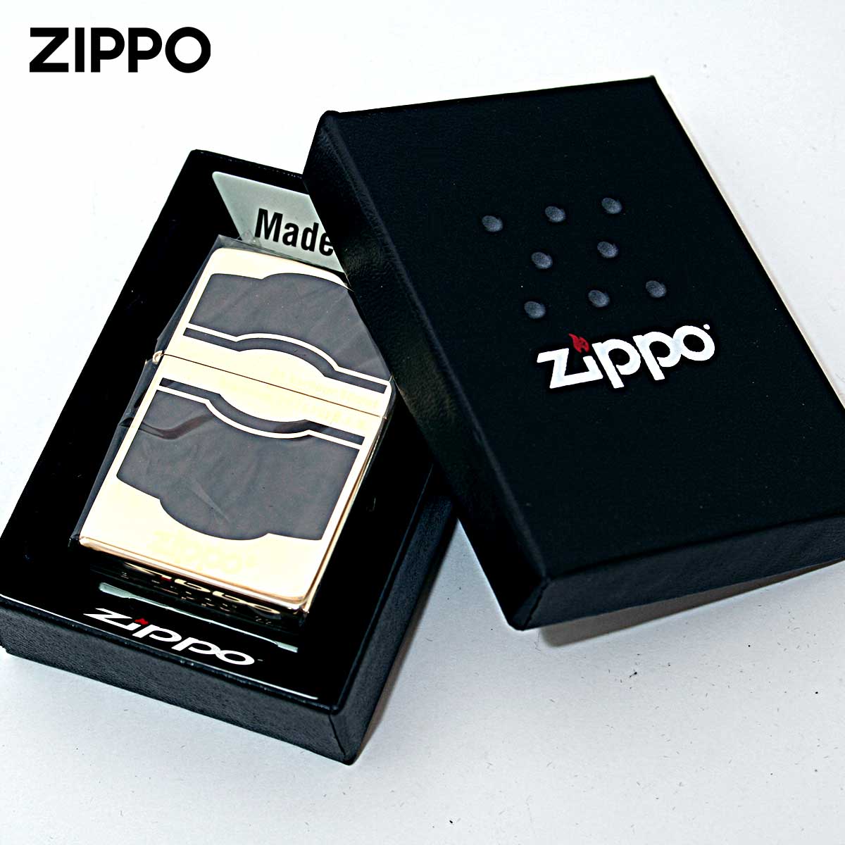 ZIPPO Zippo ジッポライター ブラウン マーブル 大理石調