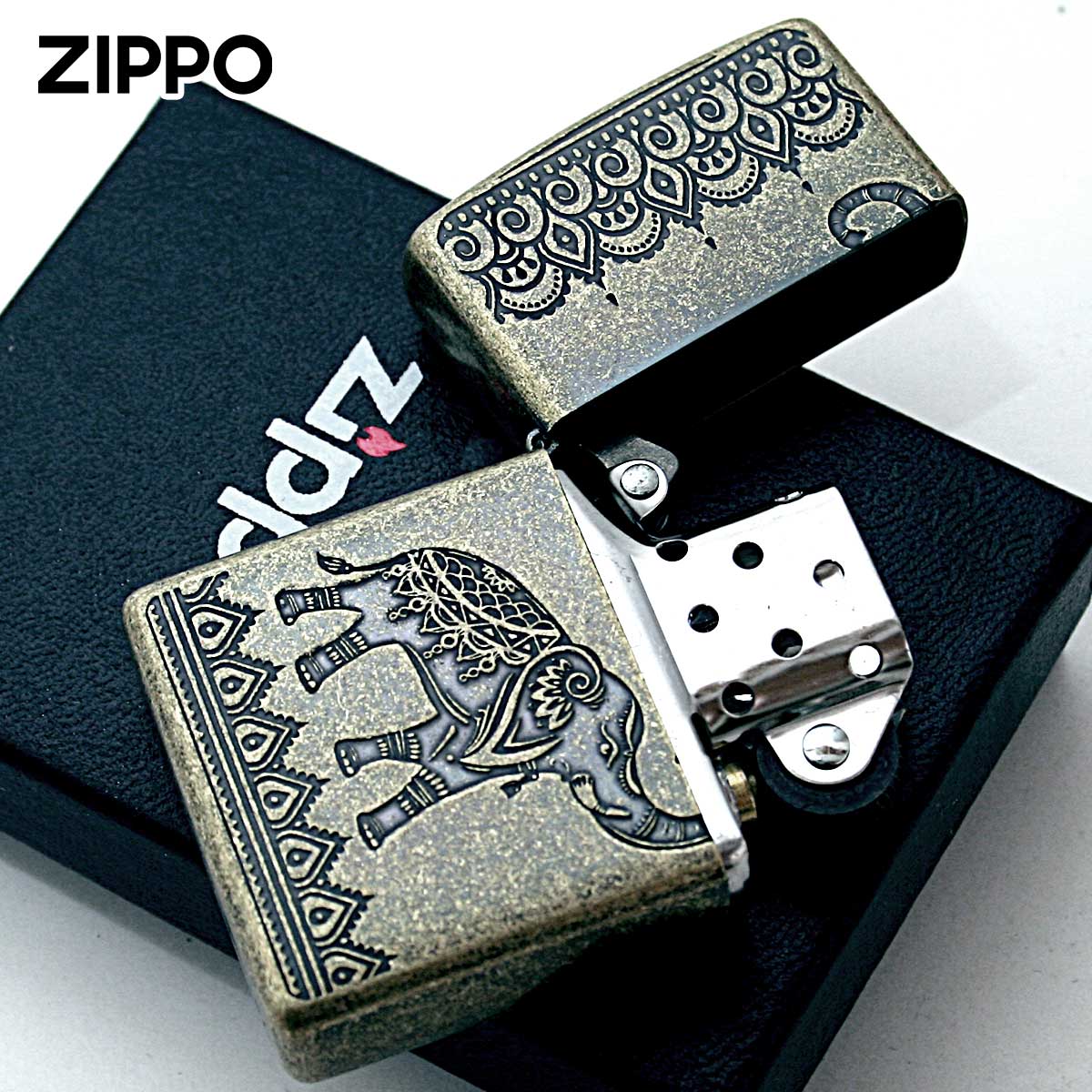 楽天市場】ZIPPO ライター ジッポー インディアンエレファント(B