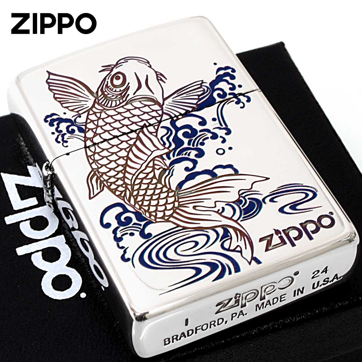 Zippo �W�b�|���C�^�[ �o��� �m�{���S�C �a�� �V���o�[ SV 1201S907 ���[���֐�p���i