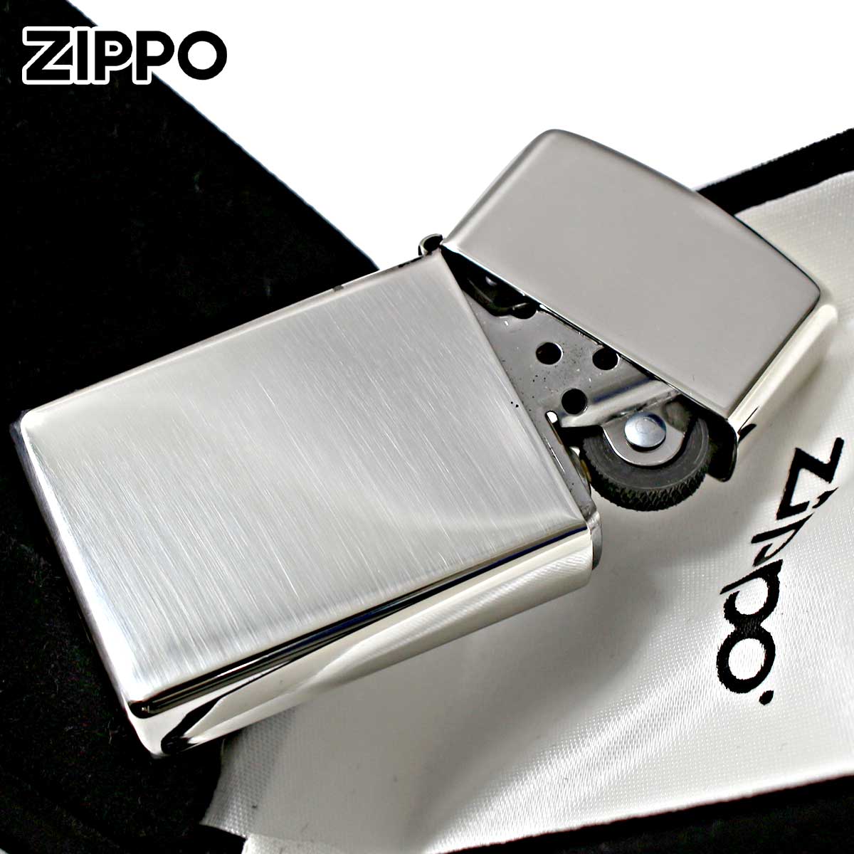 ZIPPO（ジッポー） ジッポライター スリム 純銀 スターリングシルバー 