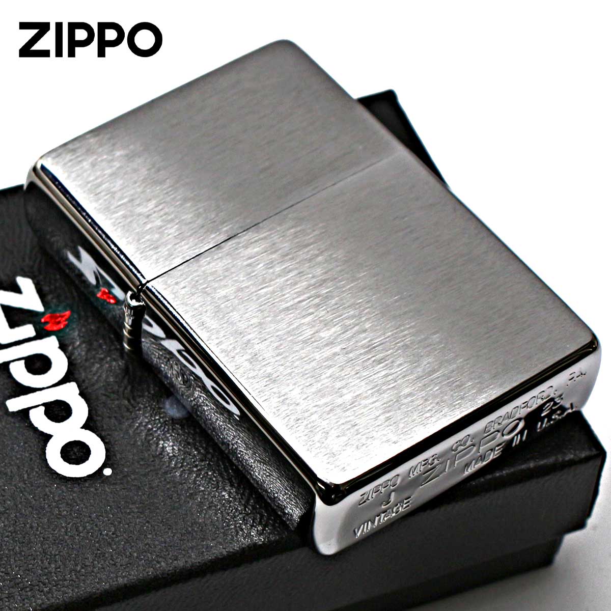 ヴィンテージ zippo ジッポー オイルライター 1937年〜 Amazon.co.jp: ZIPPO（ジッポー） 純正 1937レプリカ 270 ブラス鏡面