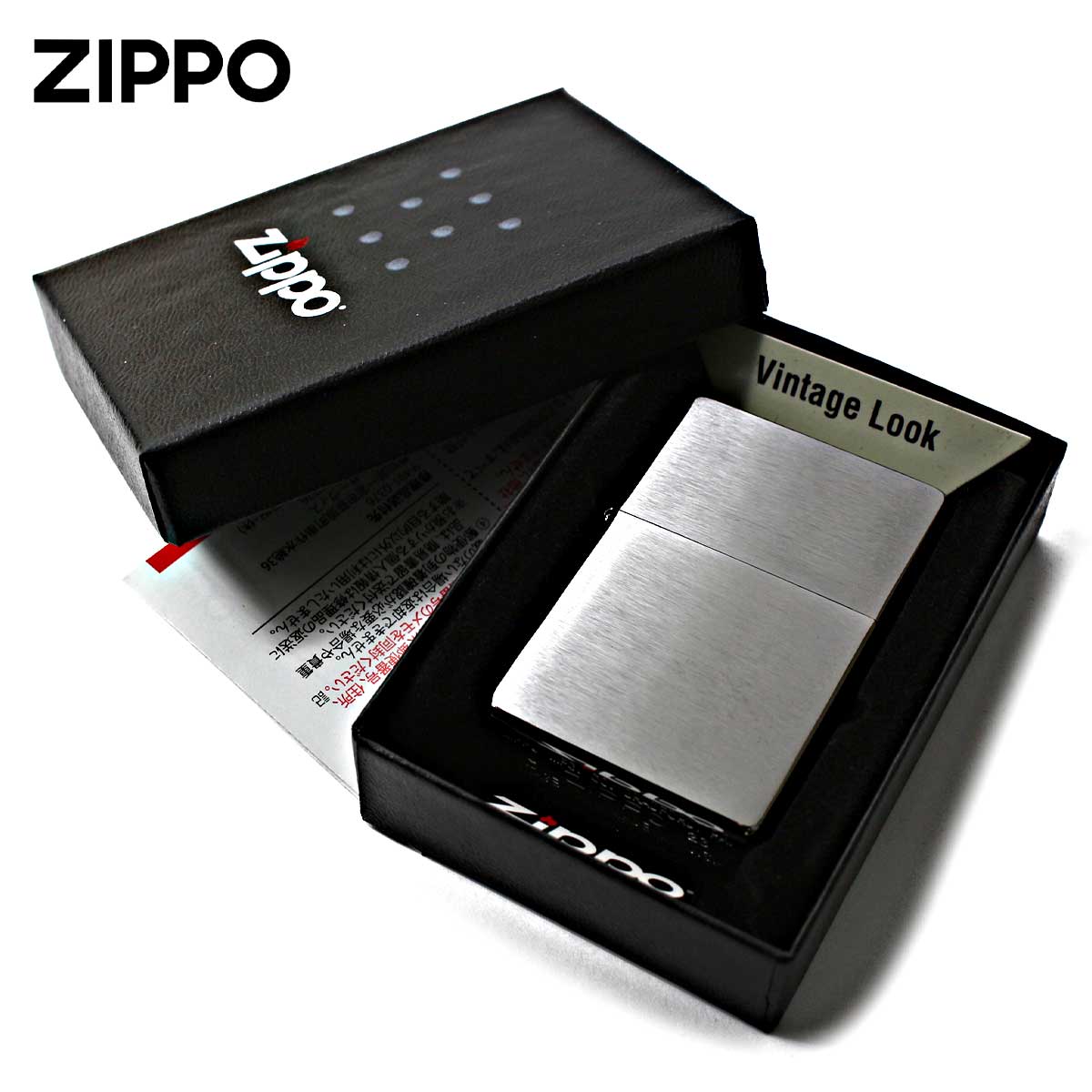 レプリカ Zippo ジッポライター 1937レプリカ 無地 シルバー つや消し